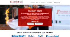 Desktop Screenshot of firecrestuk.co.uk
